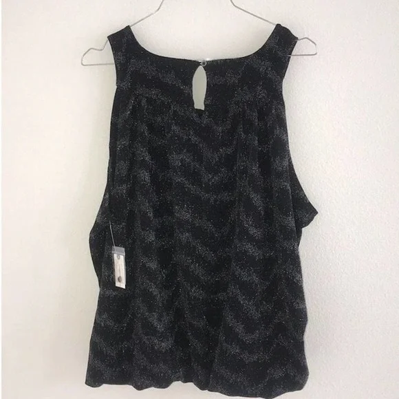 Anthropologie Carly Shimmer Tank Top Medium - Picture 6 of 8